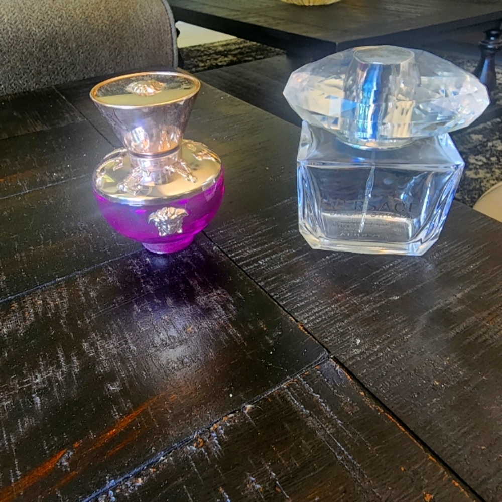 Empty Versace Perfume 3 Oz Bottles!